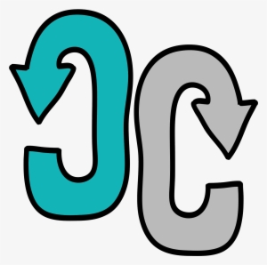 Two Arrows Different Direction Icon #1163520