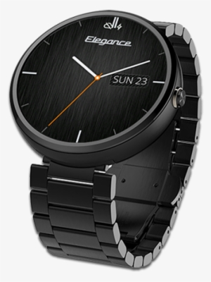 Elegance Watch Face On Moto 360 - Motorola Moto360 1 Gen #1163827