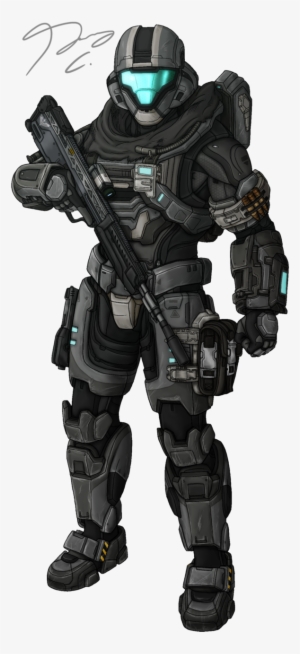 Halo Spartan Helmet Png Jpg Library - Halo Odst Spartan Armor #1164103