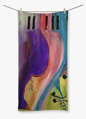 Faith Love And Hope ﻿sublimation All Over Towel - Kdg Music #1164722