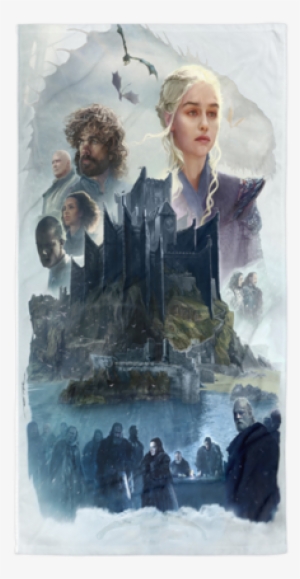 Team Targaryen Full Printed Towel - Game Of Thrones #1164861