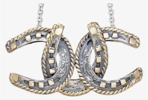 The Matilda Triple Horseshoe Sterling Silver And 14k - Necklace #1165009