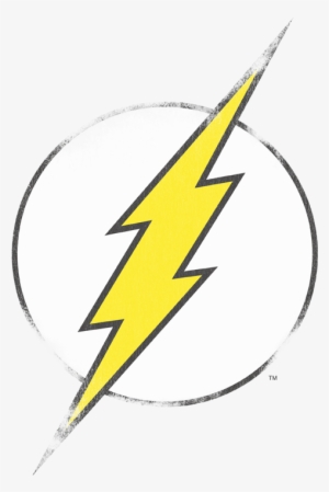 The Flash Rough Flash Logo Juniors Tank - Flash Logo Original #1165018
