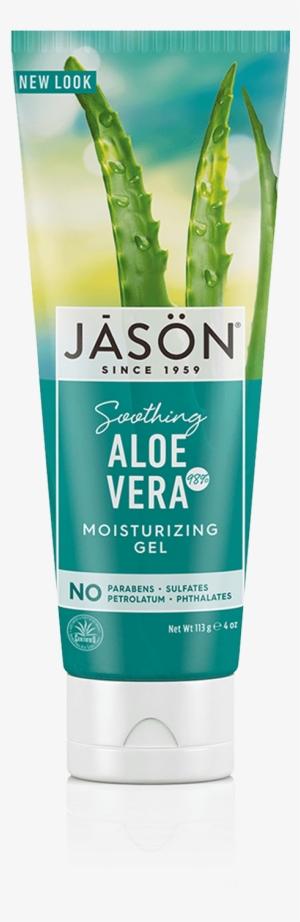 Jason Soothing 98% Aloe Vera Moisturizing Gel, 4 Oz - Jason Soothing 98% Aloe Vera Gel #1165896