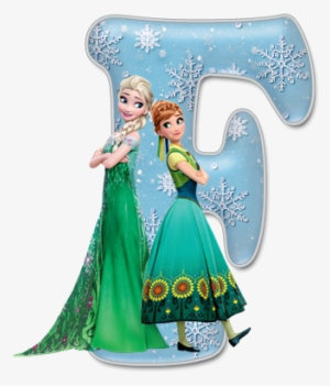 Alfabeto De Frozen Fever Con Minúsculas - Anna And Elsa Summer #1165900