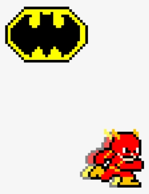 Batman Logo And Flash Running - Prettyinblackjewelry Flash Kandi Cuff Bracelet, The #1166602