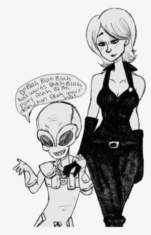 A Girl Like You By That Love Voodoo-d6o0xn5 - Destroy All Humans 2 Art #1166842