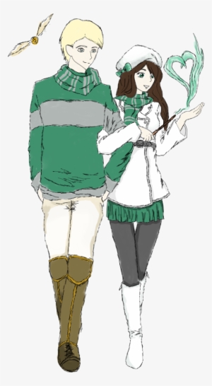 Artdrastoria - Draco Malfoy And Astoria Greengrass Fanart #1166890