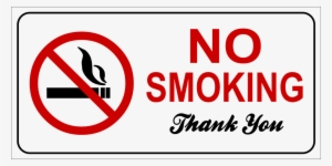 No Smoking Png Pic - No Smoking Thank You #1167694