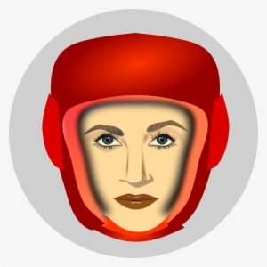 Boxer - Girl In Boxing Helmet #1168967