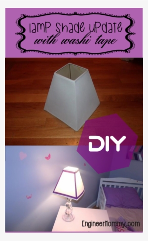 Add Washi Tape To Lamp Shade - Lampshade #1169112