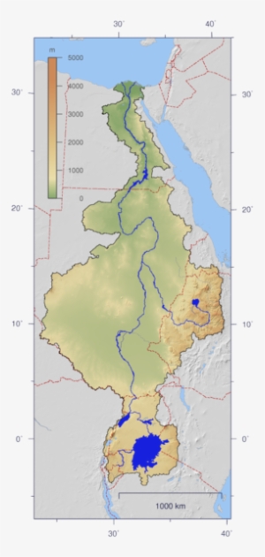 Nile River Watershed - Aswan Dam Irrigation Scheme #1169176
