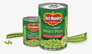 No Salt Added - Del Monte Sweet Peas 15 Oz. Can #1169230