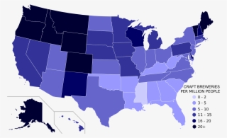 List Of Breweries In The United States List Map All - States By Gdp Per Capita #1169819