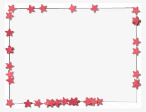 Hardee "fancy Frame" Style - Red And Black Frame Png #1170323