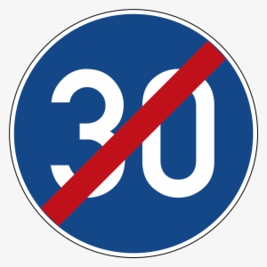 Open Simulation Interface/osi Trafficsign - Minimun Speed Sign Germany #1170760