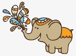 Png Royalty Free Library Cute Doodle The Arts Image - Cute Elephant Clipart #1171058