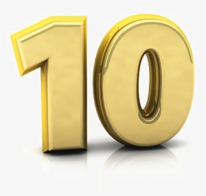 10 Number Png Photo - Numbers Png Transparent 10 Png #1171143