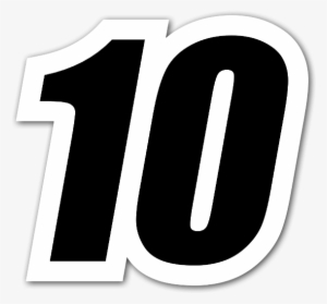 10 Sticker - Numero 10 Pegatina #1171148