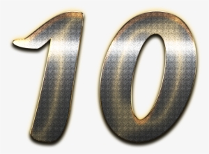 Number 10 Png #1171172