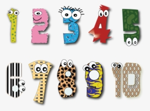 Numbers 1 10 - Numbers 1 To 10 Png #1171333