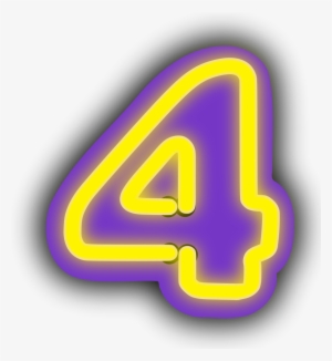 Number 10 Clipart - Number 4 Clipart #1171420