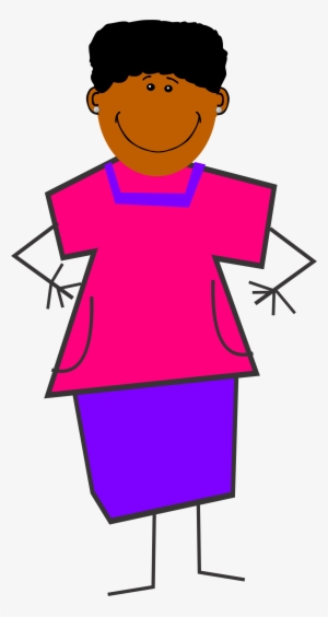 This Free Icons Png Design Of Dark Skinned Mother #1171477