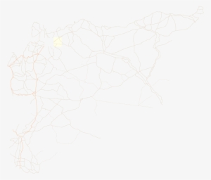 Syria Location Map Road Overlay - Syria #1171597