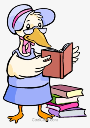 Mother Goose Reading Books - Mother Goose Reading A Book #1171623