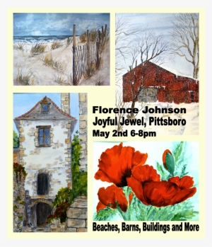 The Joyful Jewel In Pittsboro Is Featuring Fearrington - Oriental Poppy #1172189