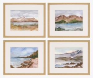 Plein Air Pk/4 - Framed Wall Art Set Of 9 #1172208