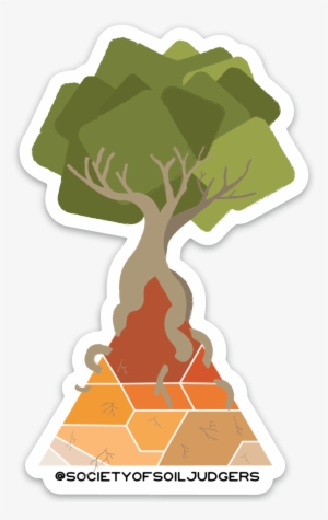 Artsy Texture Triangle Sticker #1172301