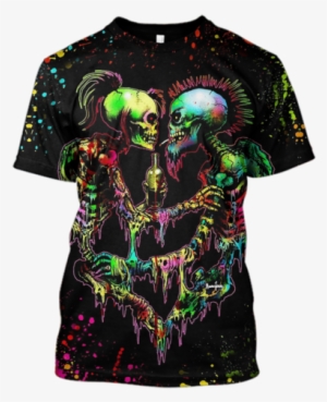 3d Halloween Skulls Ziphoodie - Creepy Pixel Art Skull #1172324