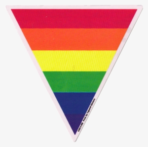 Triangle Rainbow - Rainbow Sticker Transparent #1172569