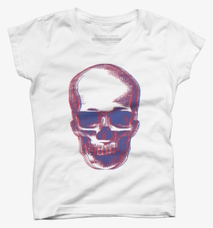Skull 3d Men's T-shirt - T-shirt #1172573