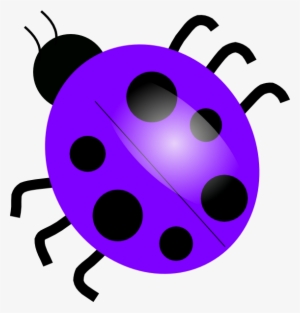 Lavender Ladybug Clip Art Clip Art Digital Clip Art - Ladybug Clip Art #1172696