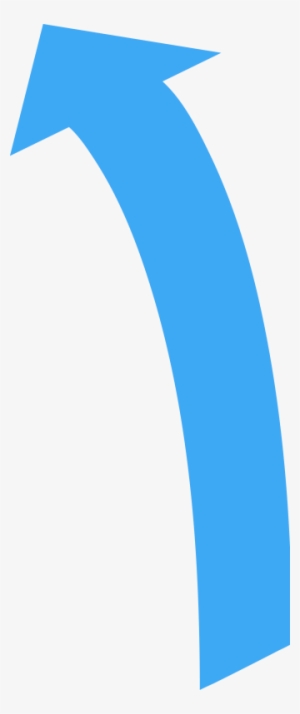 Curved Directional Arrow Pointing Up - Curved Arrow Pointing Up #1173349