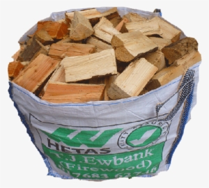 Dumpy Bag Of Biomass Softwood Logs - Archive #1173442