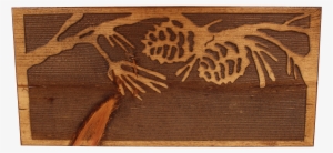 24" Pine Branch Scene Bench #1174217