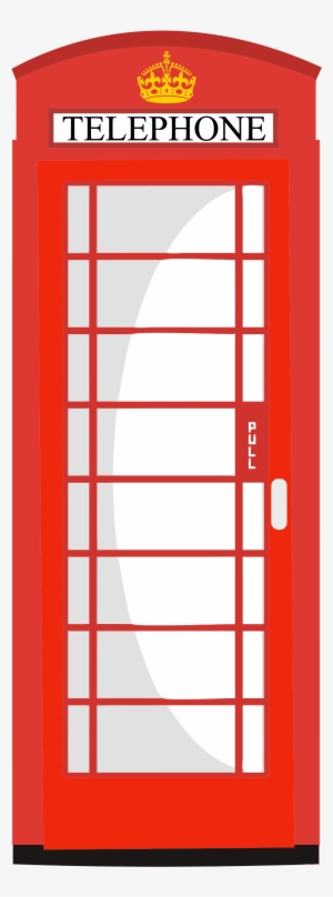 This Free Icons Png Design Of Red Telephone Box #1174612