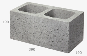 20 - - Baines 200mm Concrete Block - Full Length #1174706