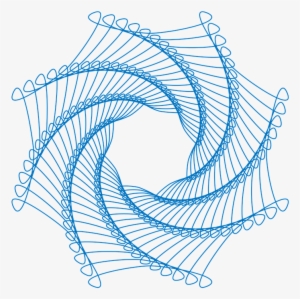 Spirograph, Spiral, Pattern, Geometric, Circle, Shape - Geomtric Circle Png #1175118