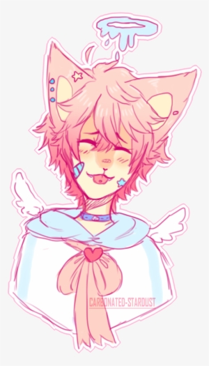 Png Stock Angel By Carbonated Stardust On Deviantart - Aesthetic Drawing Angel #1175806