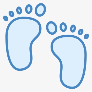 Baby Feet Heart Clipart - Child #1175843
