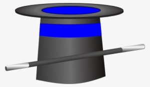 New Year Magic Hat Png Clipartu200b - Blue Magic Hat #1177349