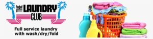 The Laundry Club - Laundry Basket With Clothes Png #1177445
