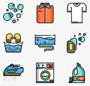Laundry Washing - Cyber Security Icon #1177466