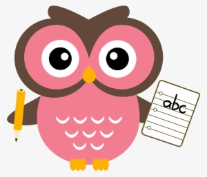 Homework Images - School Owl Clipart #1177490