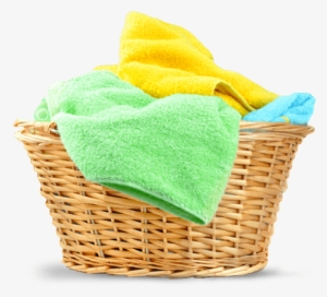 11 Pm Monday - Laundry Basket With Clothes Png #1177747