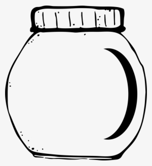 Free Search Icon Vector - Jar Black And White Clipart #1177920